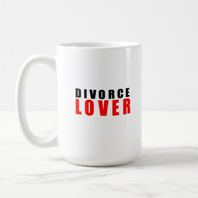 Caneca De Café Amante de divórcio (Esquerda)