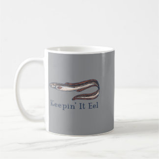 Caneca De Café Amante de Enguias Aquário de Enguias Piada Engraça