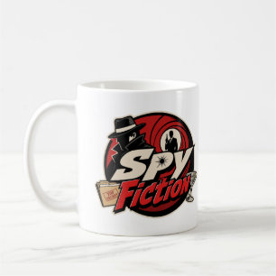 Caneca De Café Amante de Ficção de Espionagem