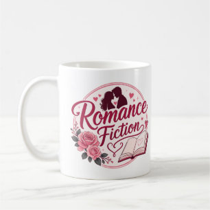 Caneca De Café Amante de Ficção Romântica