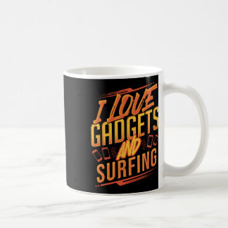 Caneca De Café Amante de Gadgets de Tecnologia Divertido que Tamb