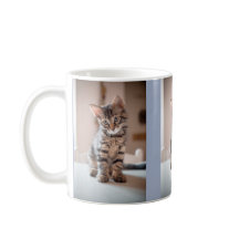 Amante de Gatinho 3 Fotos Personalizadas