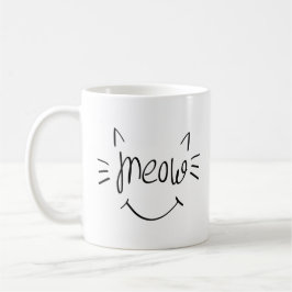 Caneca De Café Amante de Gatos Mia
