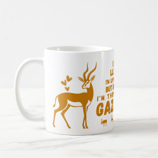 Caneca De Café Amante de Gazela Engraçado, Eu Posso Parecer Como,