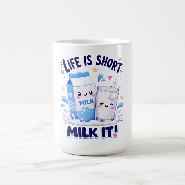 Caneca De Café Amante de Leite Fofo (Centro)