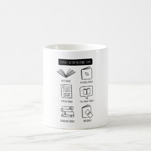 Caneca De Café Amante de livros