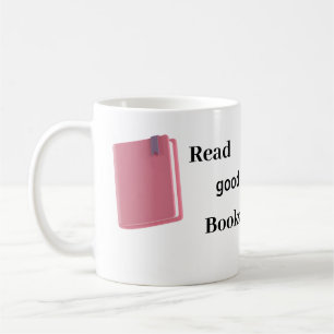 Caneca de Café Amante de Livros Estéticos só mai