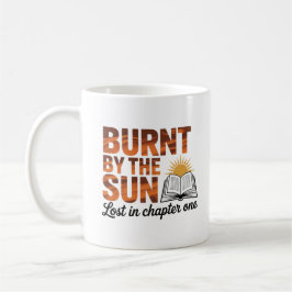 Caneca De Café Amante de Livros Perdido no Capítulo Um