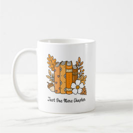 Caneca De Café Amante de Livros Só Mais Um Capítulo