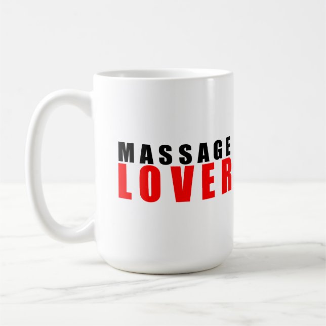 Caneca De Café Amante de massagem (Esquerda)