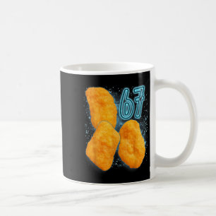 Caneca De Café Amante de Nugget de Frango 67 Meme Seis Sete Frang