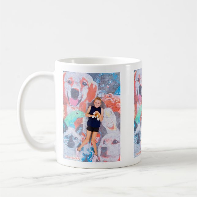 Caneca De Café Amante de os animais - Arte infantil para COC (Esquerda)