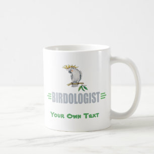 Caneca De Café Amante de Pássaros Humorístico Cacatua