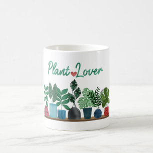Caneca De Café Amante de Plantas