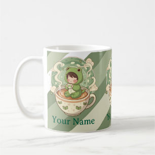 Caneca de Café Amante de Sapo Fofo