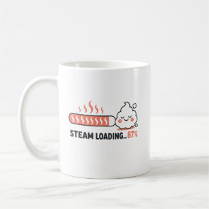 Caneca de Café Amante de Sauna Engraçada - Carrega