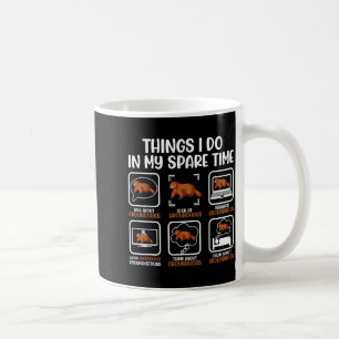 Caneca De Café Amante divertido do Groundhog Woodchuck Homem Mulh