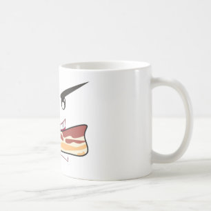 Caneca De Café Amante do bacon