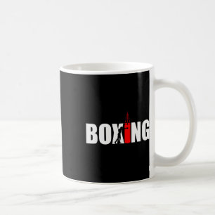 Caneca De Café Amante do Boxe Academia Boxeador Kickboxing Kickbo