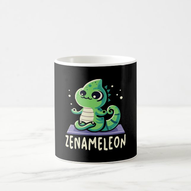 Caneca De Café Amante do Camaleão (Centro)