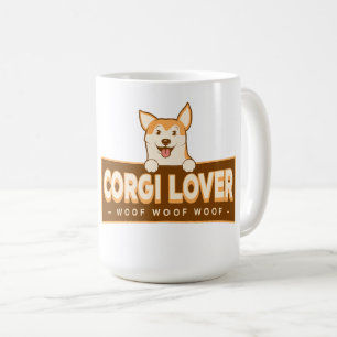 CANECA DE CAFÉ AMANTE DO CORGI