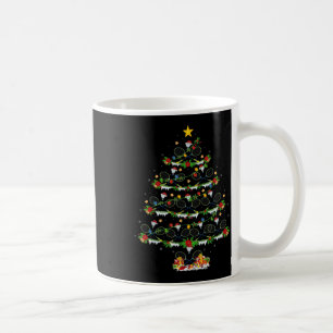 Caneca De Café Amante do Esporte de Badminton Iluminação Árvore d
