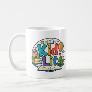 Caneca De Café Amante do Gênero Lit Infantil