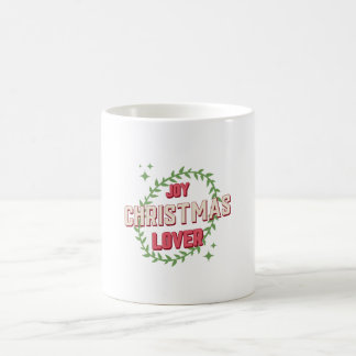 Caneca De Café Amante do Natal Alegre