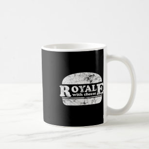 Caneca De Café Amante do Royale With Cheese Burger 1