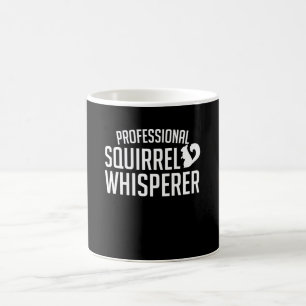 Caneca De Café Amante profissional do Whisperer do esquilo