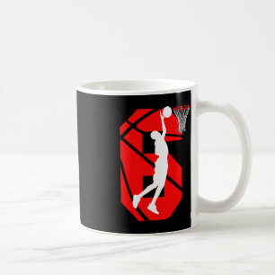 Caneca De Café Amantes de basquetebol de 6 de 6 anos