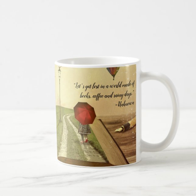 Caneca De Café Amantes de café e livros (Direita)