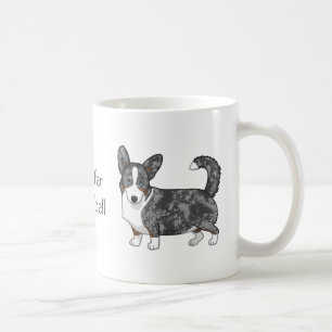Caneca De Café Amantes de Cão de Merle Cardigan Welsh Corgi