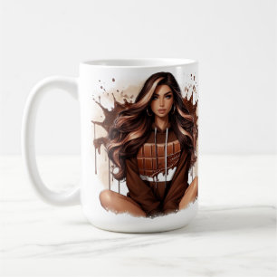 Caneca De Café Amantes de chocolate