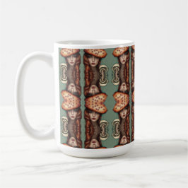 Caneca De Café amantes de cogumelos divertidos e caprichosos