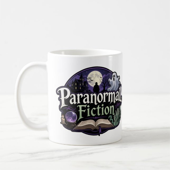 Caneca De Café Amantes de Ficção Paranormal (Esquerda)