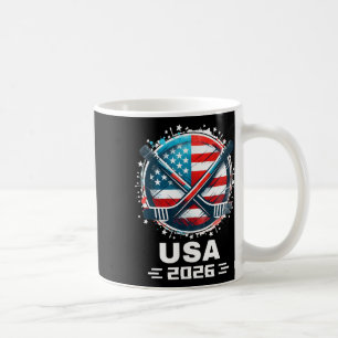 Caneca De Café Amantes de Hóquei no Gelo dos EUA Presentes para F