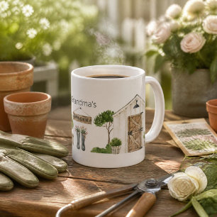 Caneca De Café Amantes de Jardim Jardinagem 