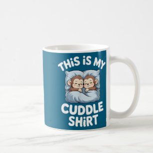 Caneca De Café Amantes de Macaco Bebê Fofo Isso É Meu Abraço 