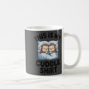 Caneca De Café Amantes de macaco bebê fofo isto é meu abraço