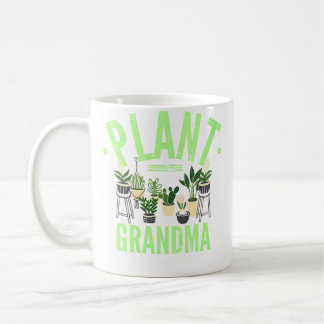 Caneca De Café Amantes de Plantas Mulheres Avó de Plantas Jardin