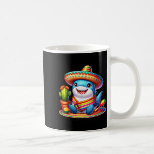 Caneca De Café Amantes de tubarão cinco de maio sombrero maracas 