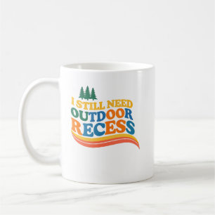 Caneca De Café Amantes do Recreio ao Ar Livre Ainda Preciso de Di