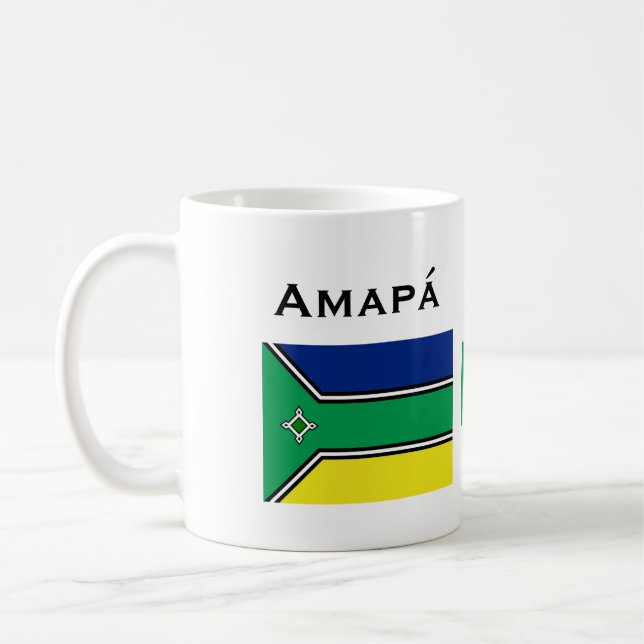 Caneca De Café Amapá, copo de café de Brasil/Caneca de Amapá (Esquerda)