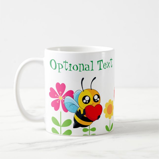 Caneca De Café Amar Abelha (Esquerda)
