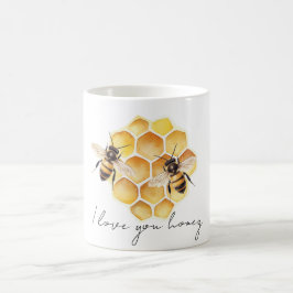 Caneca De Café Amar Abelhas De Mel