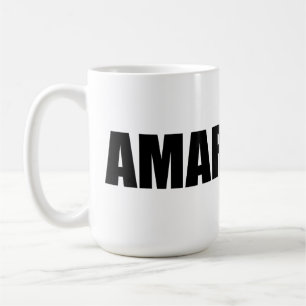 Caneca De Café Amar ama em espanhol