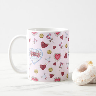 Caneca De Café Amar Cura de Coração           