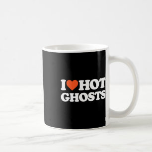 Caneca De Café Amar Fantasmas Quentes - Eu Amo Fantasmas Quentes