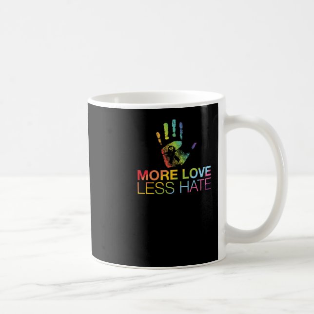 Caneca De Café Amar Menos Ódio (Direita)